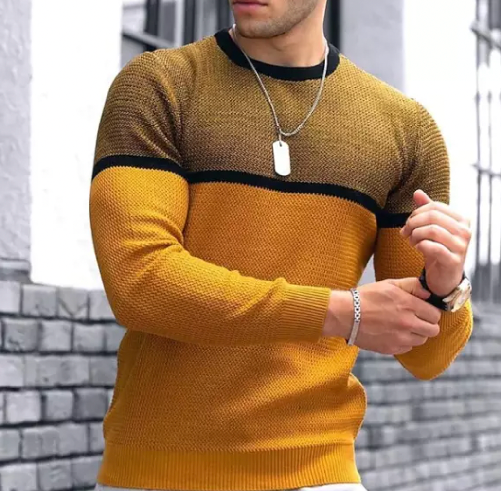 Eddie - Pull décontracté et élégant pour homme