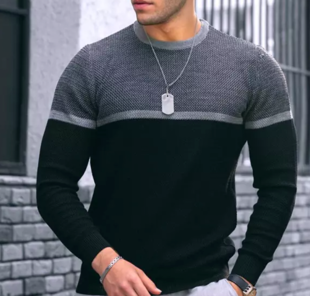 Eddie - Pull décontracté et élégant pour homme