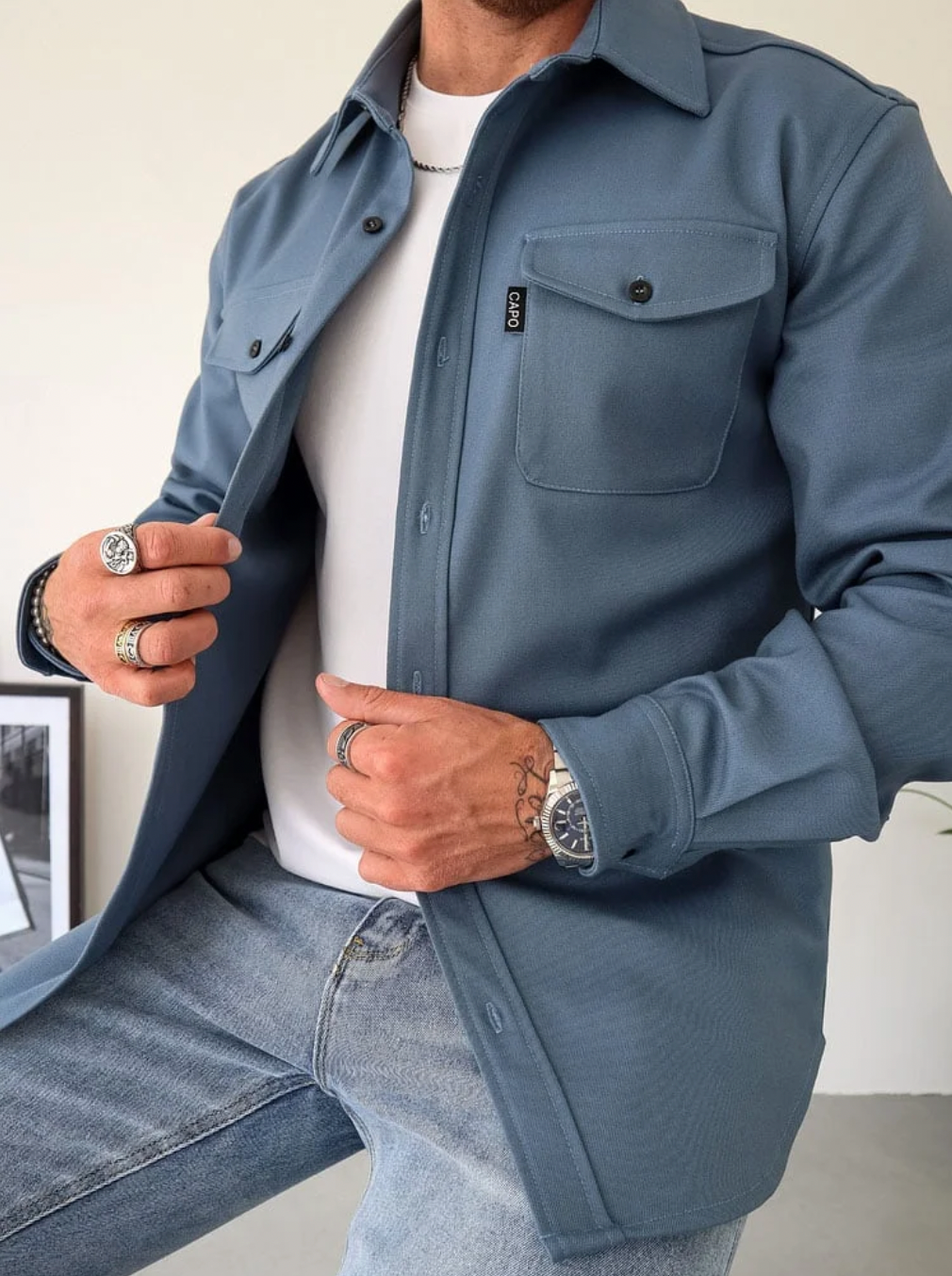 Christopher – chemise élégante pour l'automne