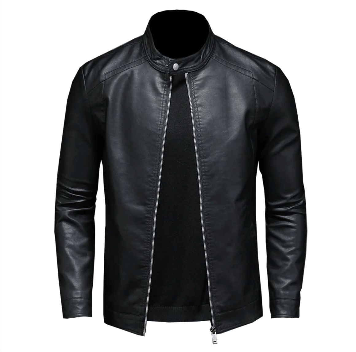 Veste en cuir pour homme Alex™ ×