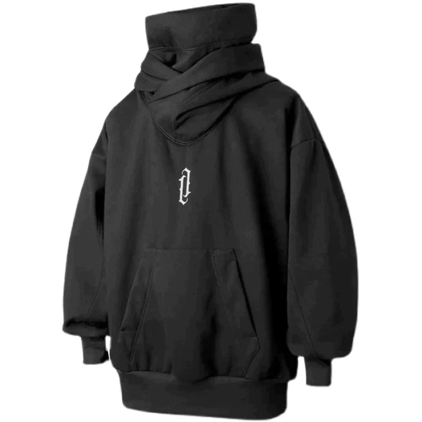 Uffe - Sweat à capuche double col Ninja