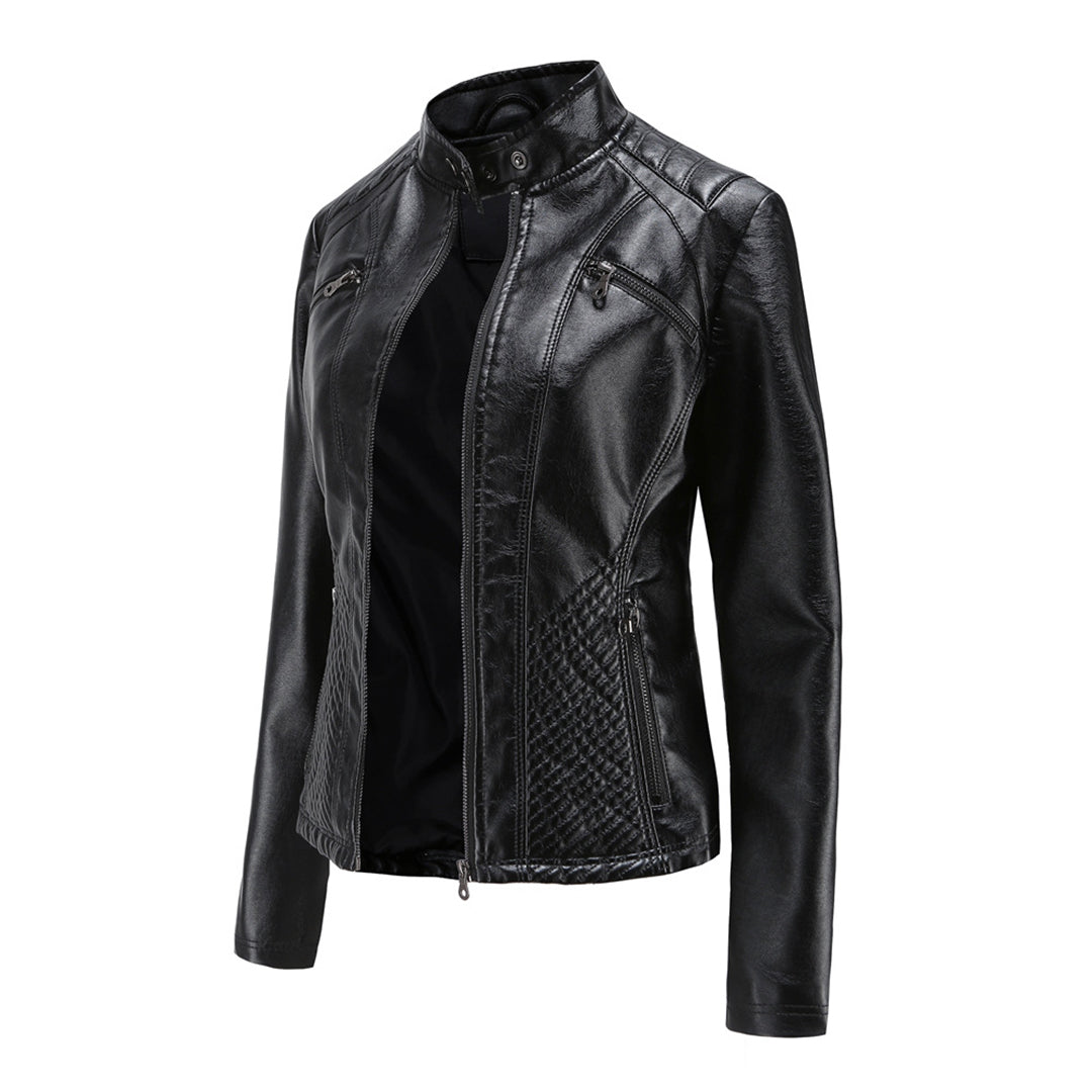 Xandrah | Veste en cuir élégante