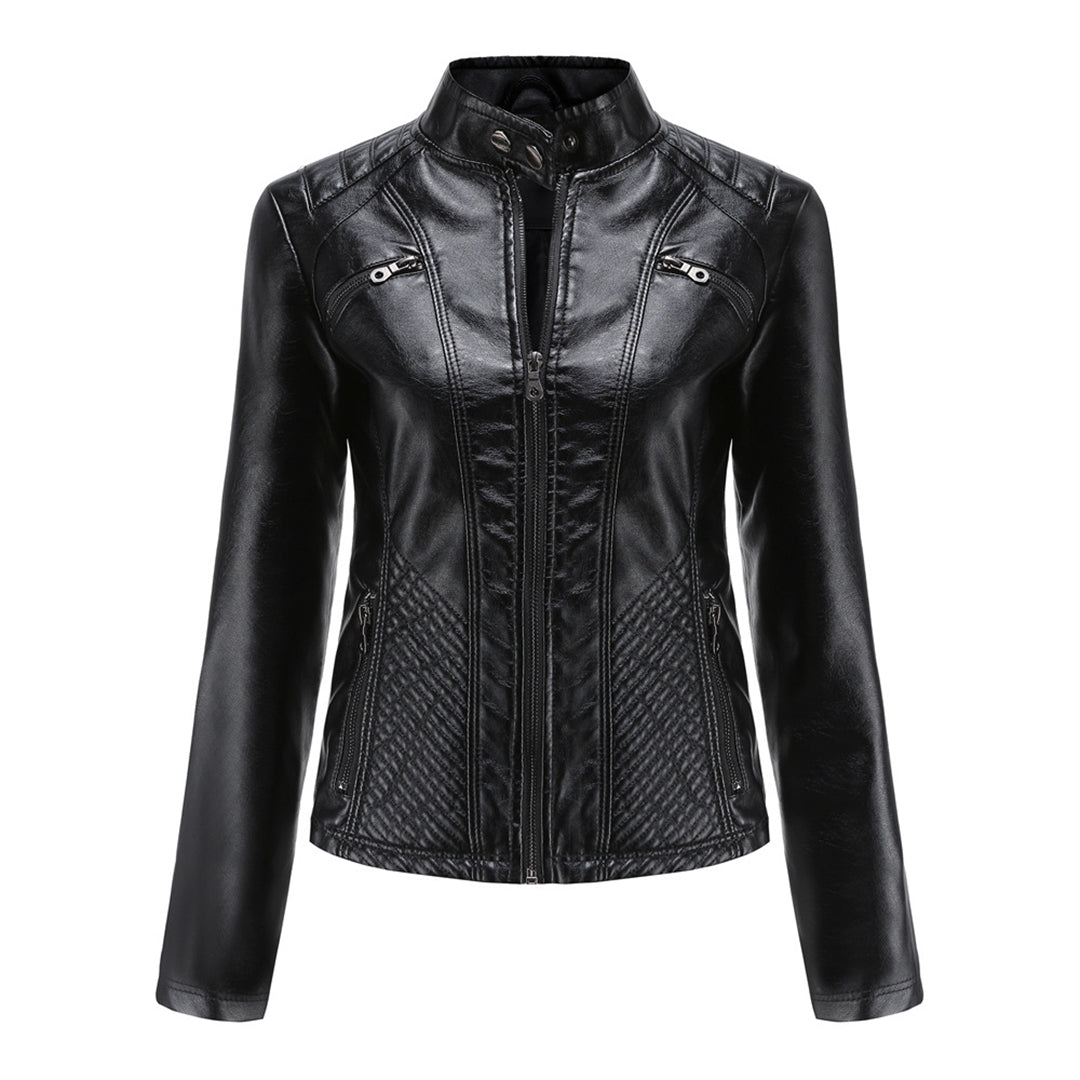 Xandrah | Veste en cuir élégante