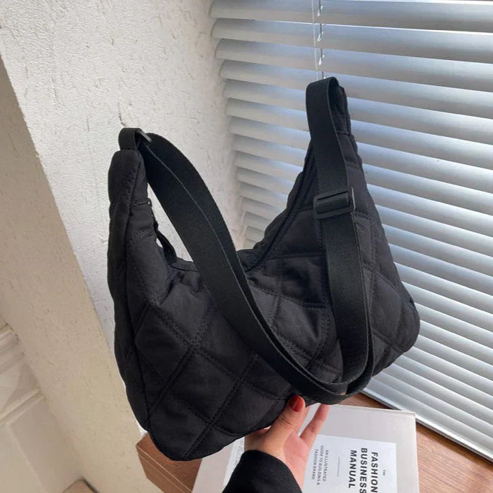 gesteppte Puffertasche