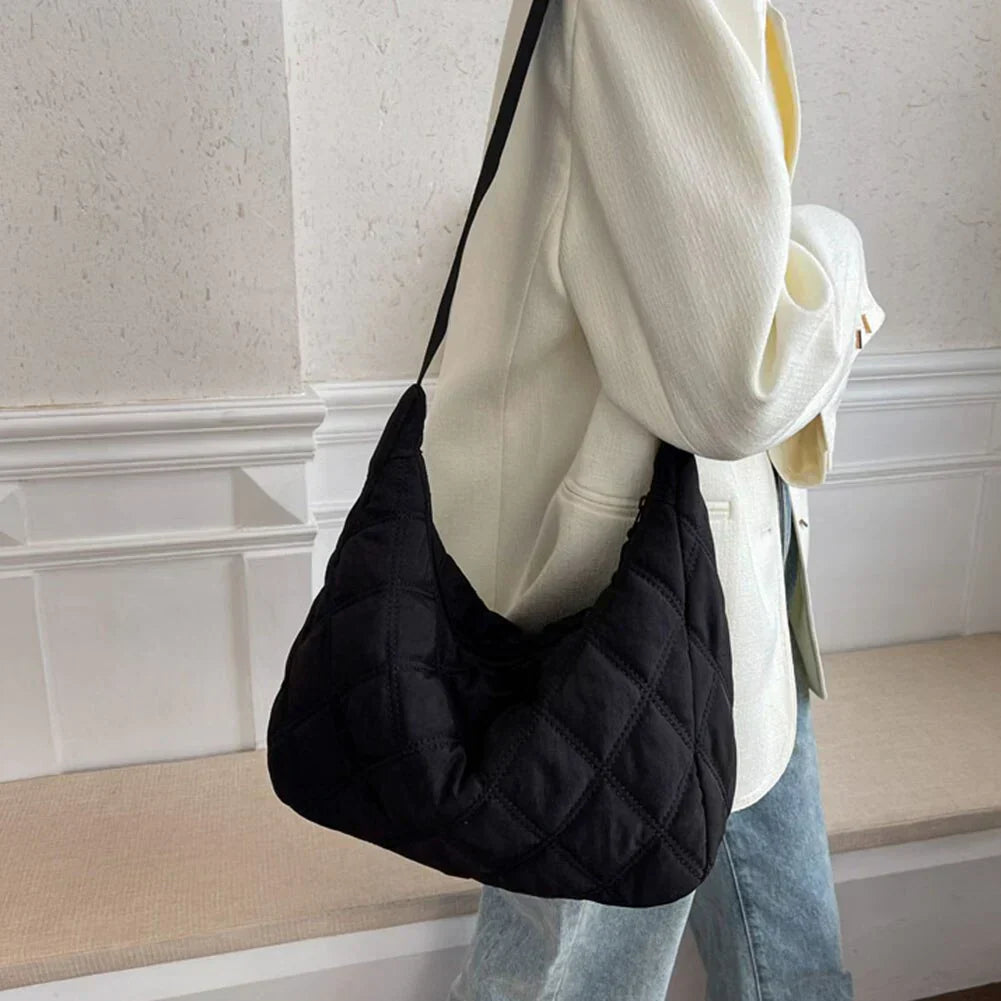 gesteppte Puffertasche
