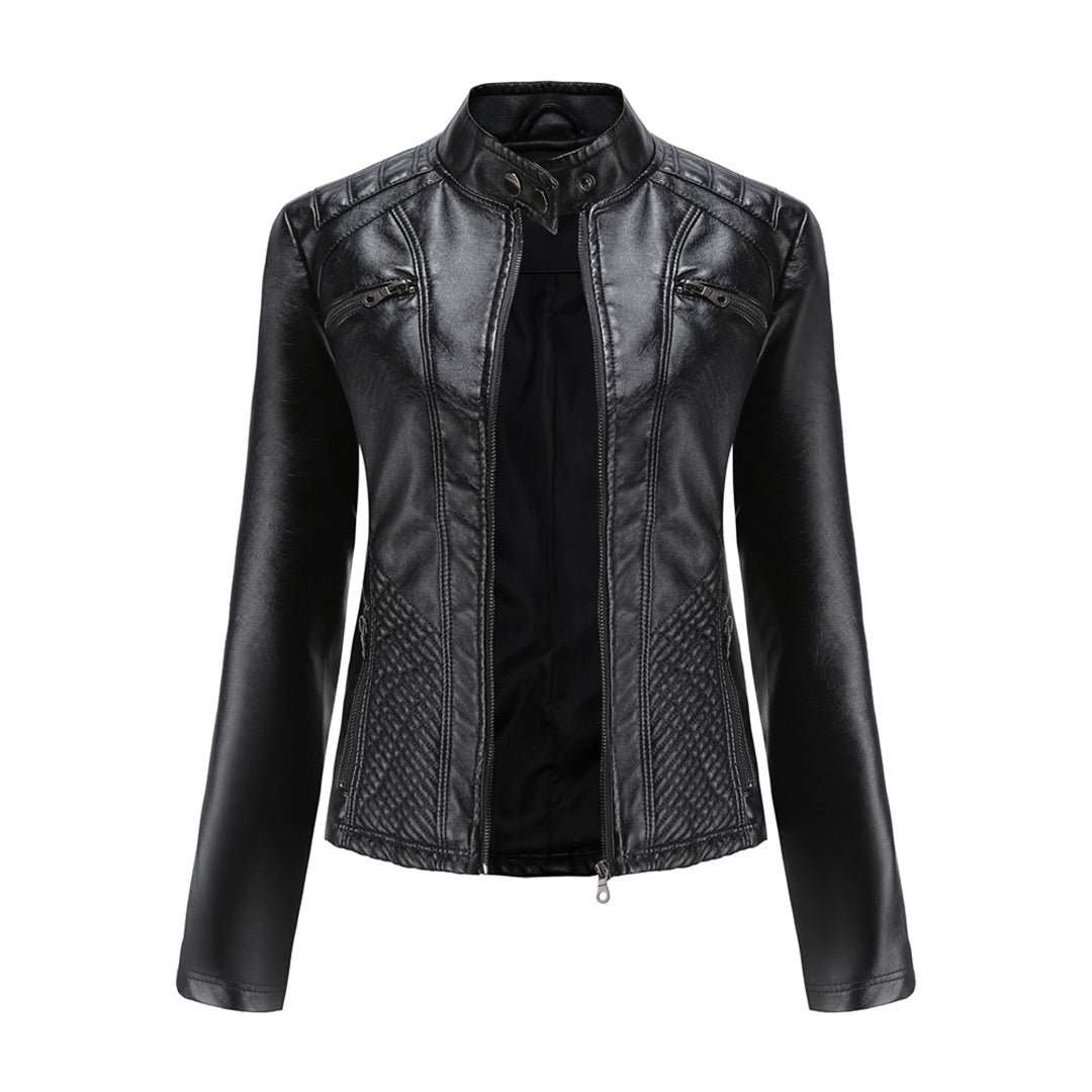 Xandrah | Veste en cuir élégante