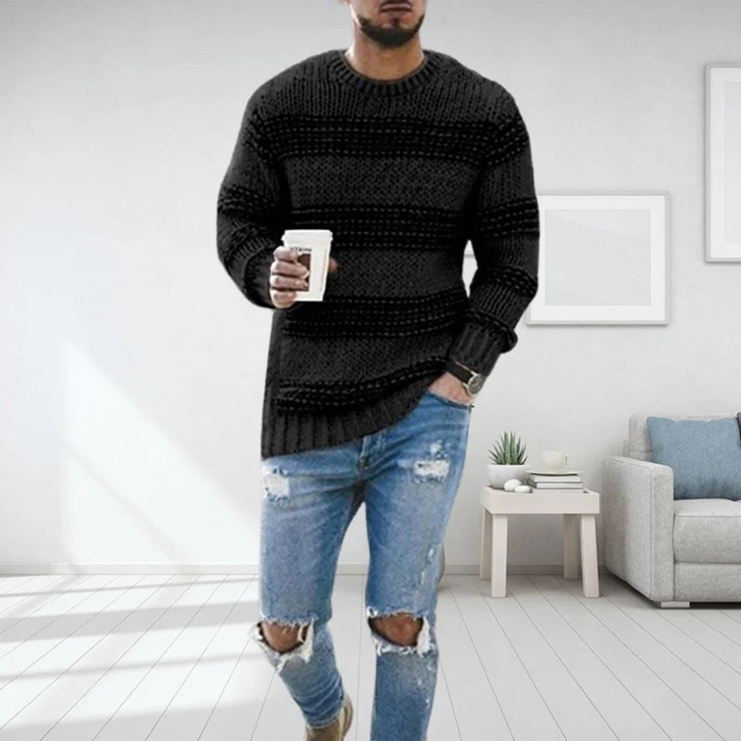 Carlo - Pull en maille douce pour homme