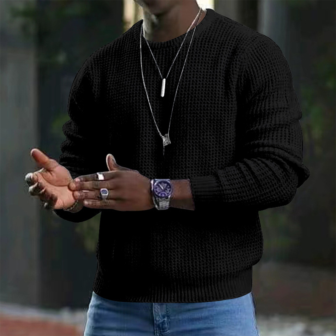 Locban - Pull doux pour homme