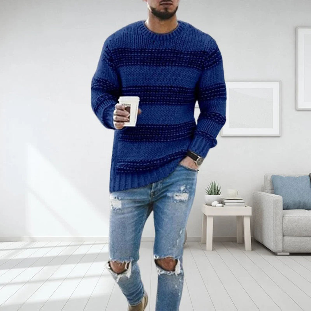 Carlo - Pull en maille douce pour homme