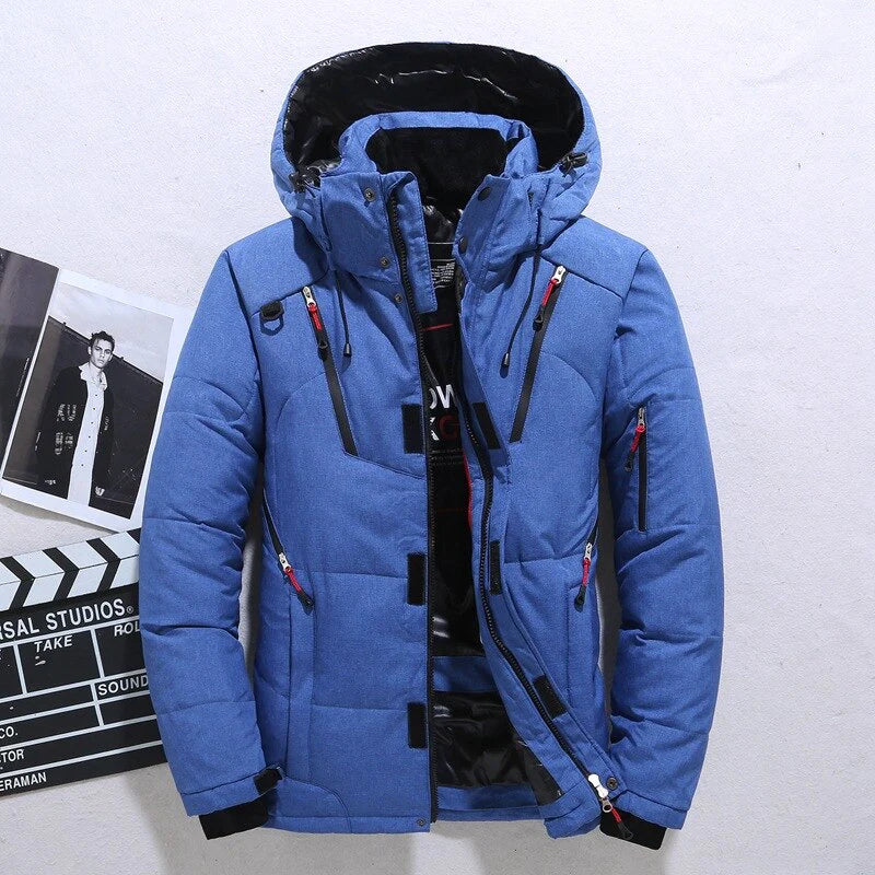 Brandon – Veste d'hiver matelassée à capuche