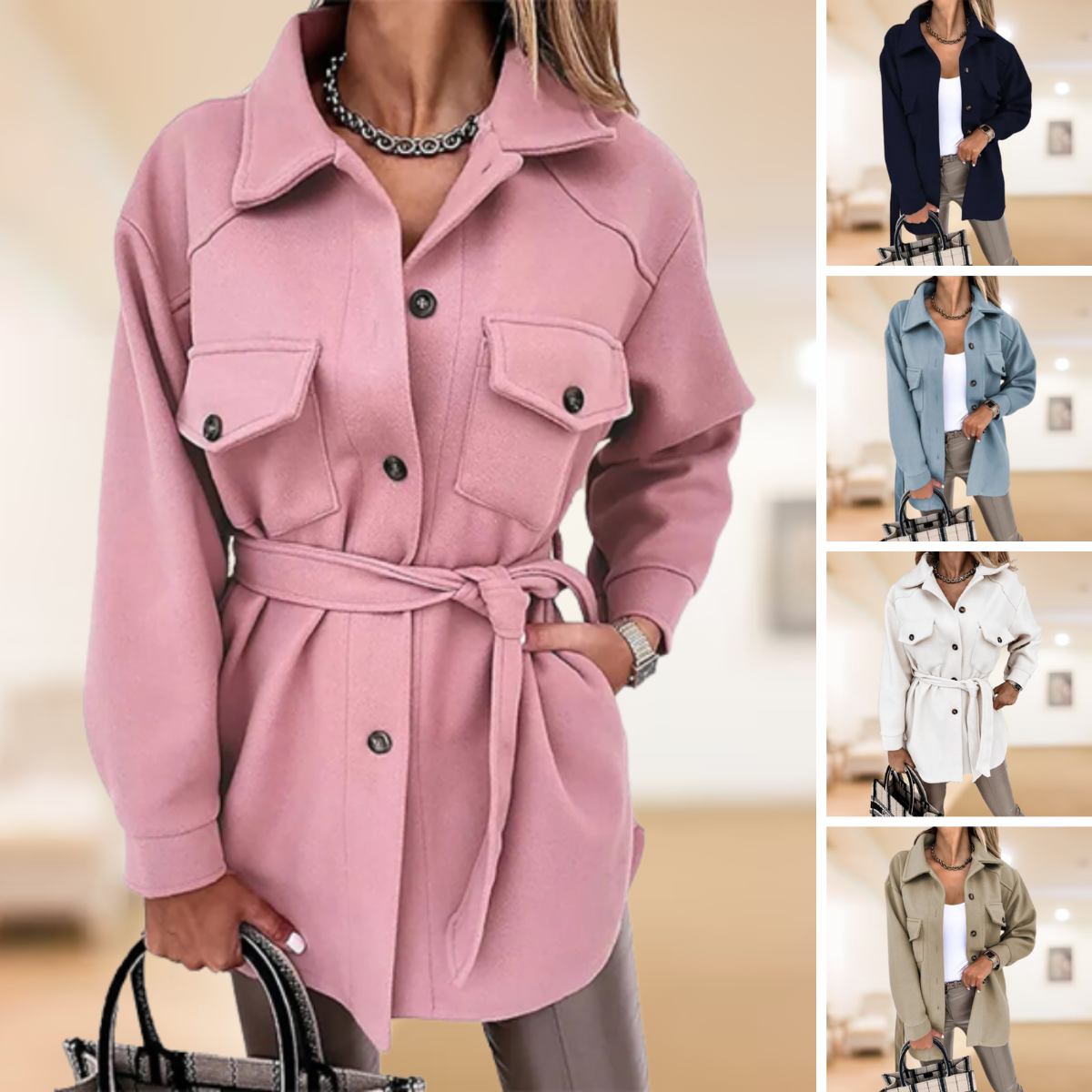 Almaro | Trench-coat pour femme | Chaleur