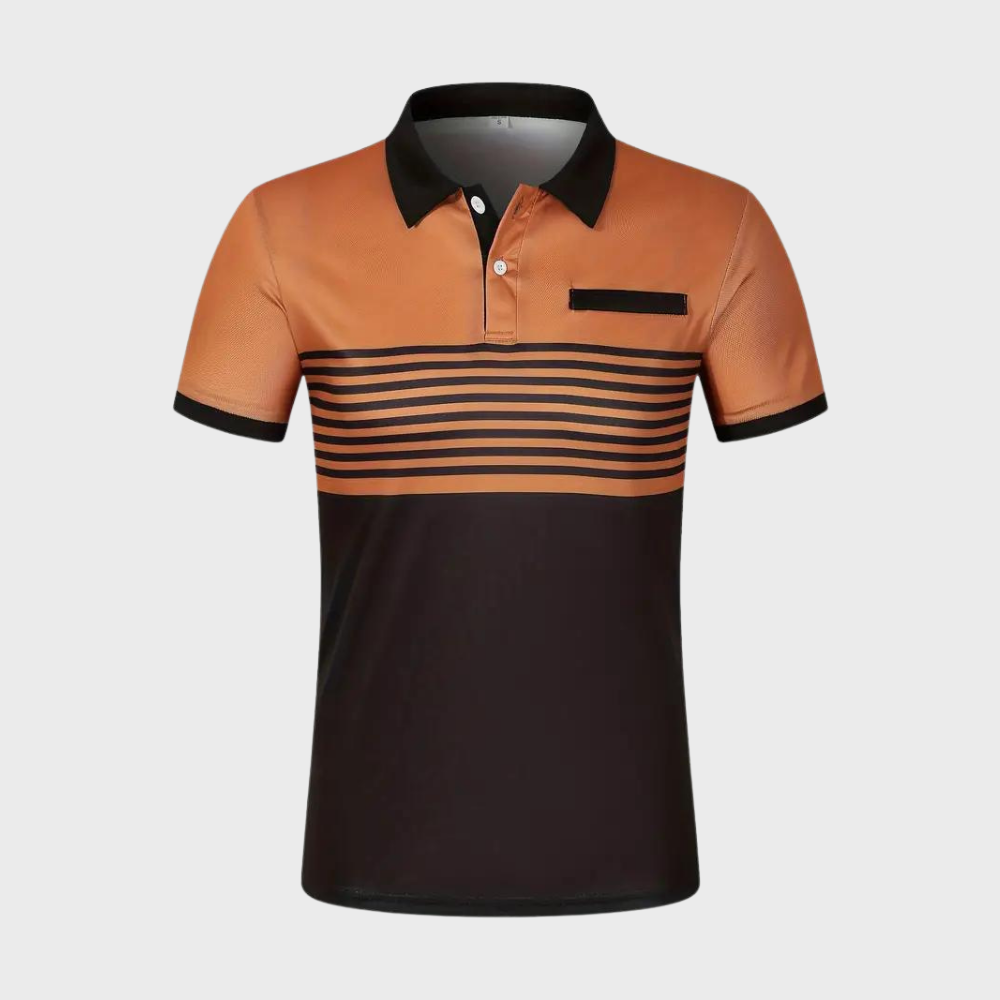 Polo rayé pour homme