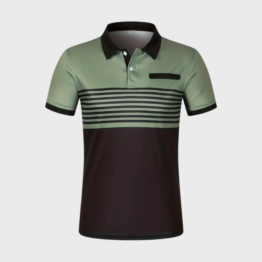 Polo rayé pour homme