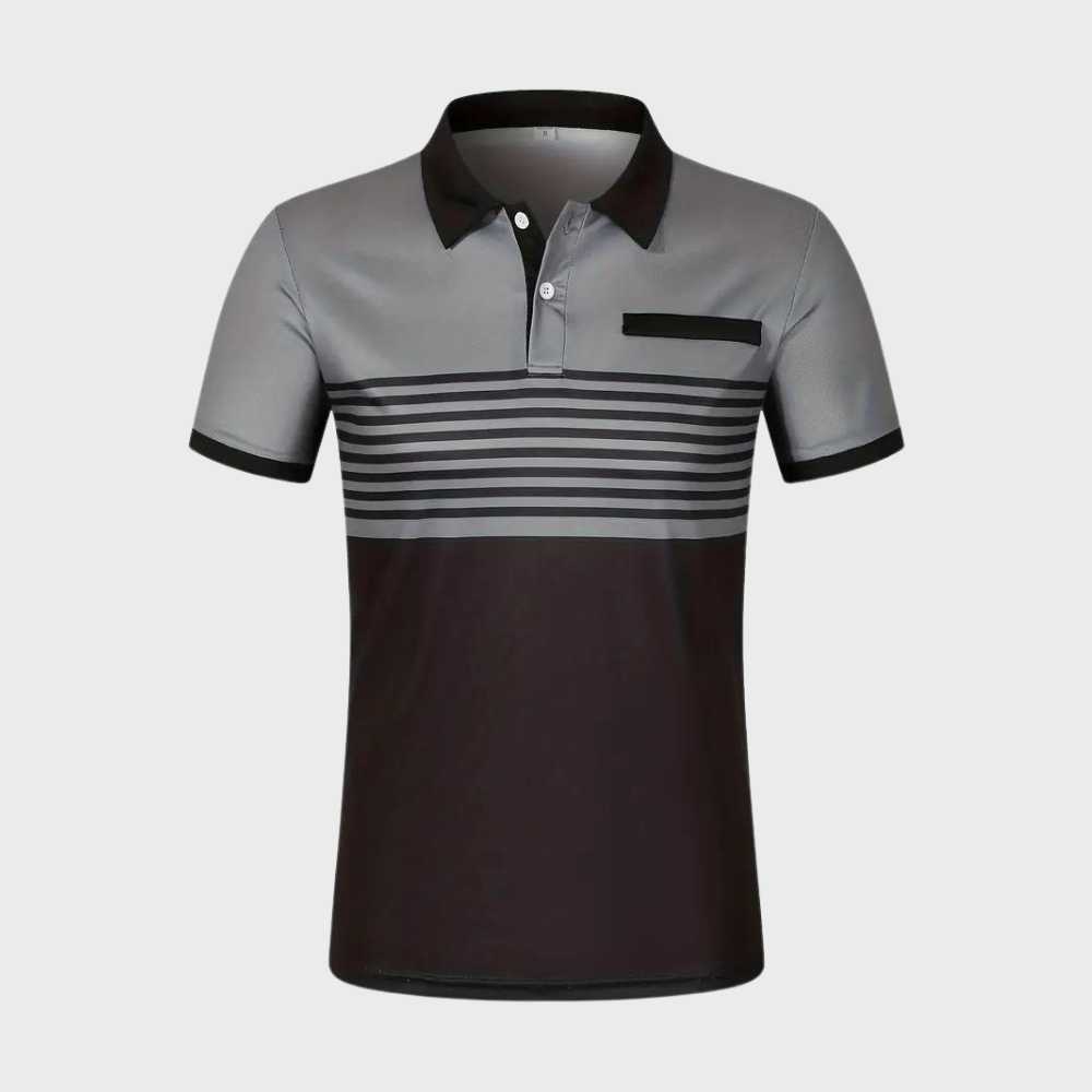 Polo rayé pour homme
