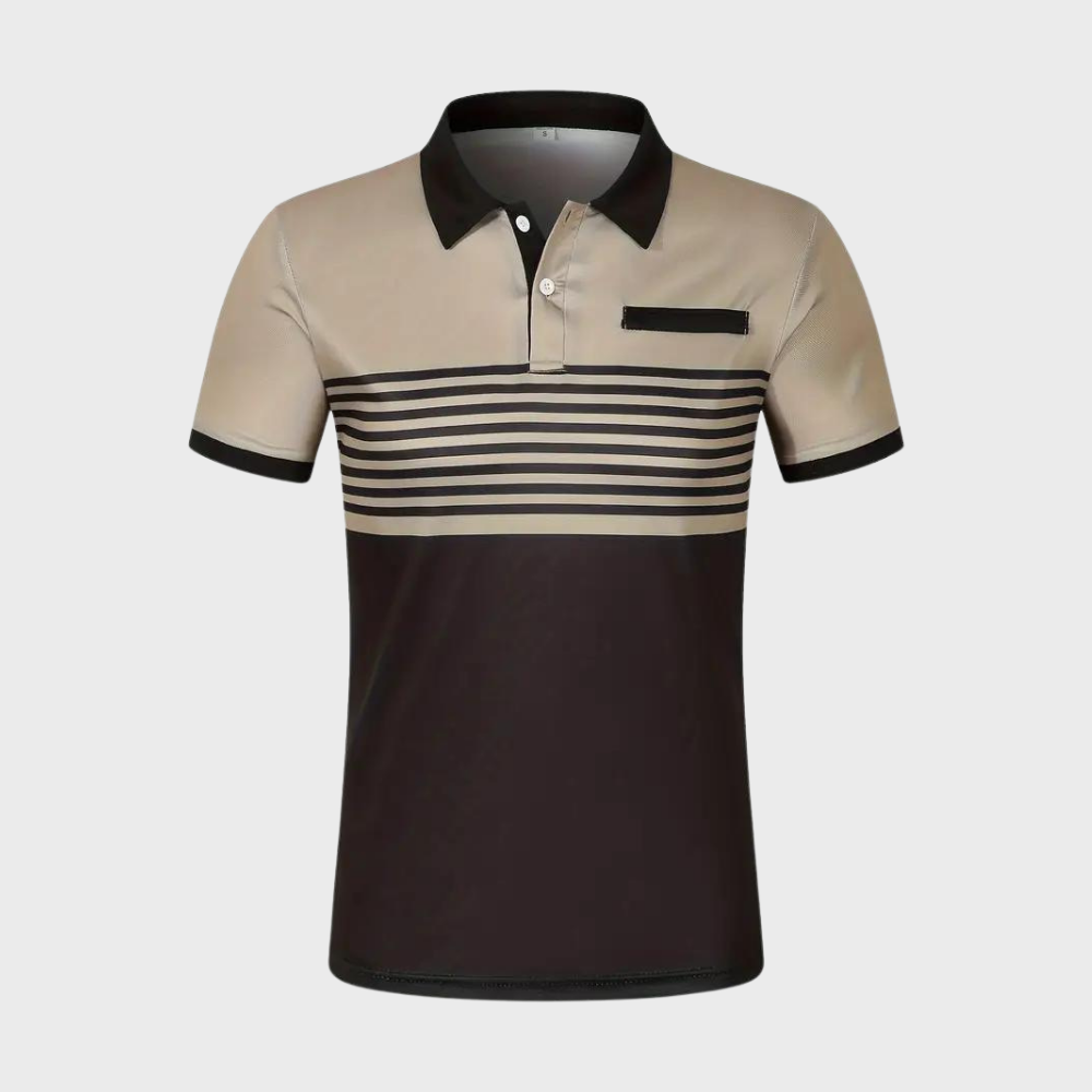 Polo rayé pour homme