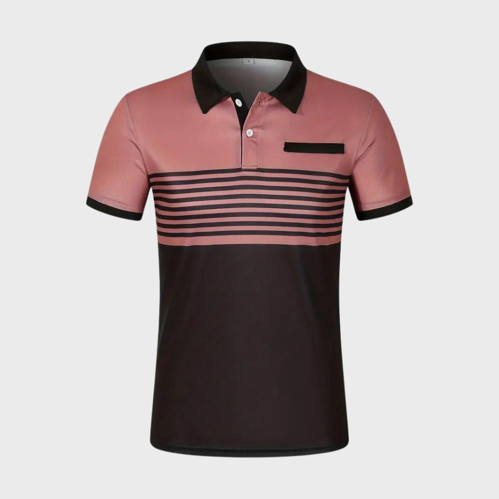 Polo rayé pour homme