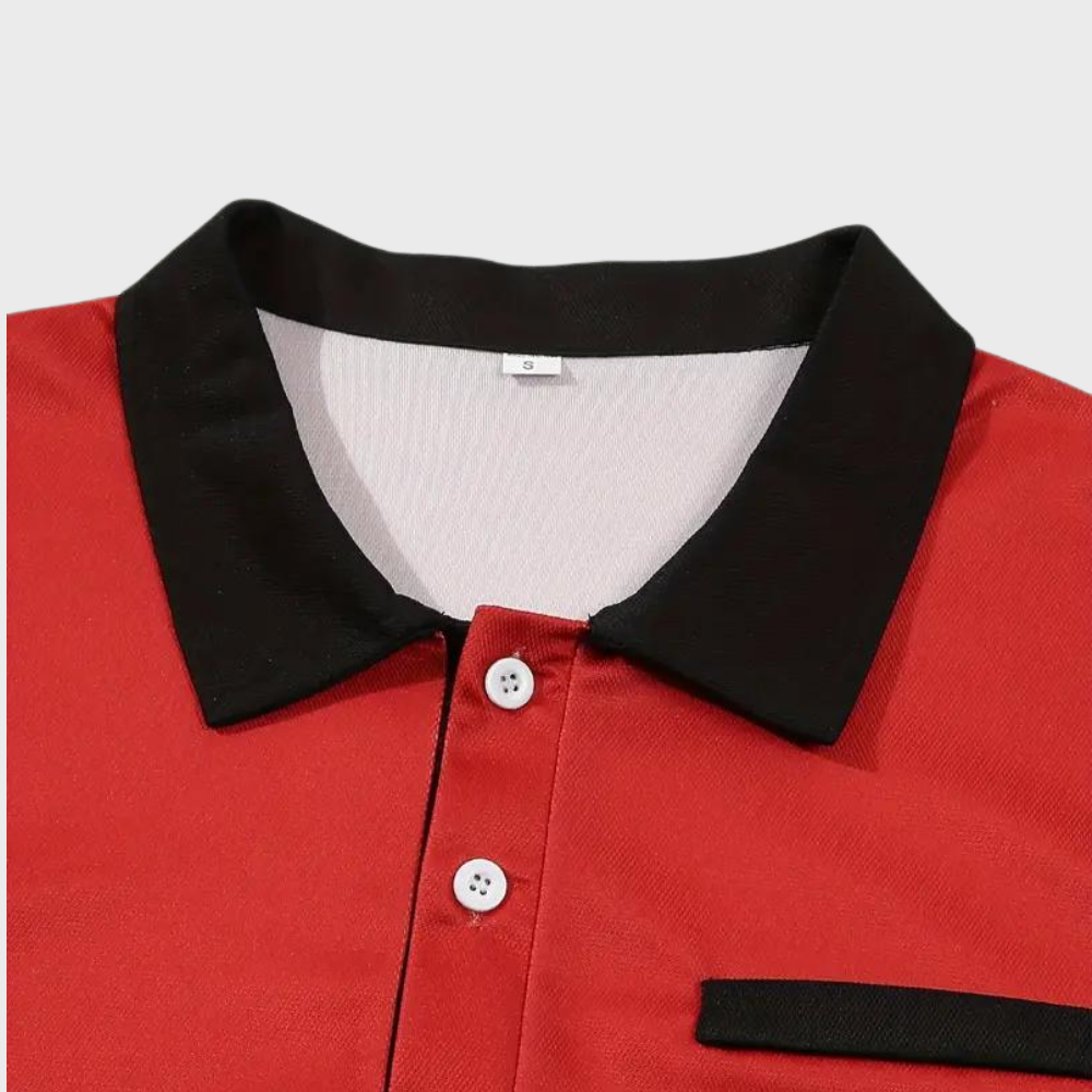 Polo rayé pour homme