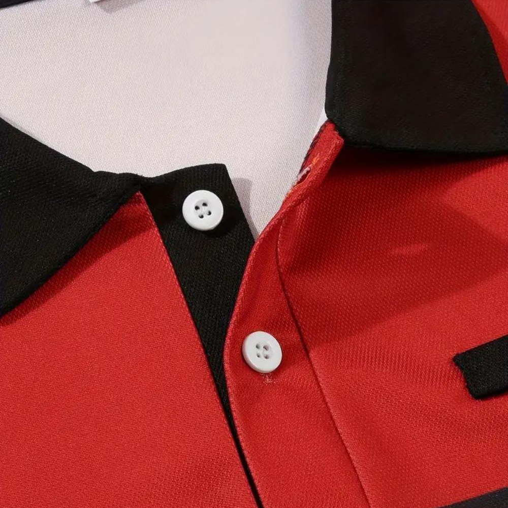 Polo rayé pour homme