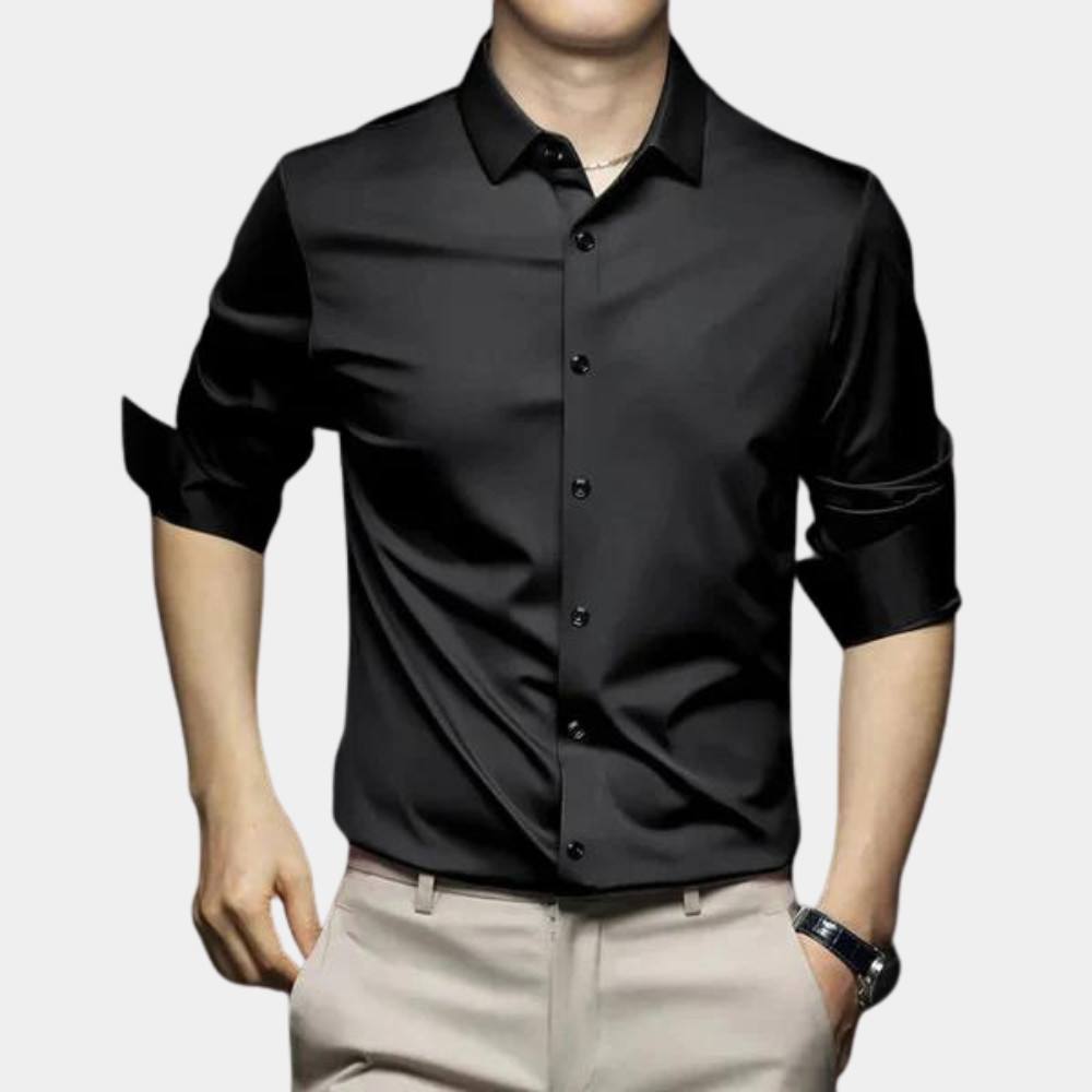 Chemise classique infroissable pour homme