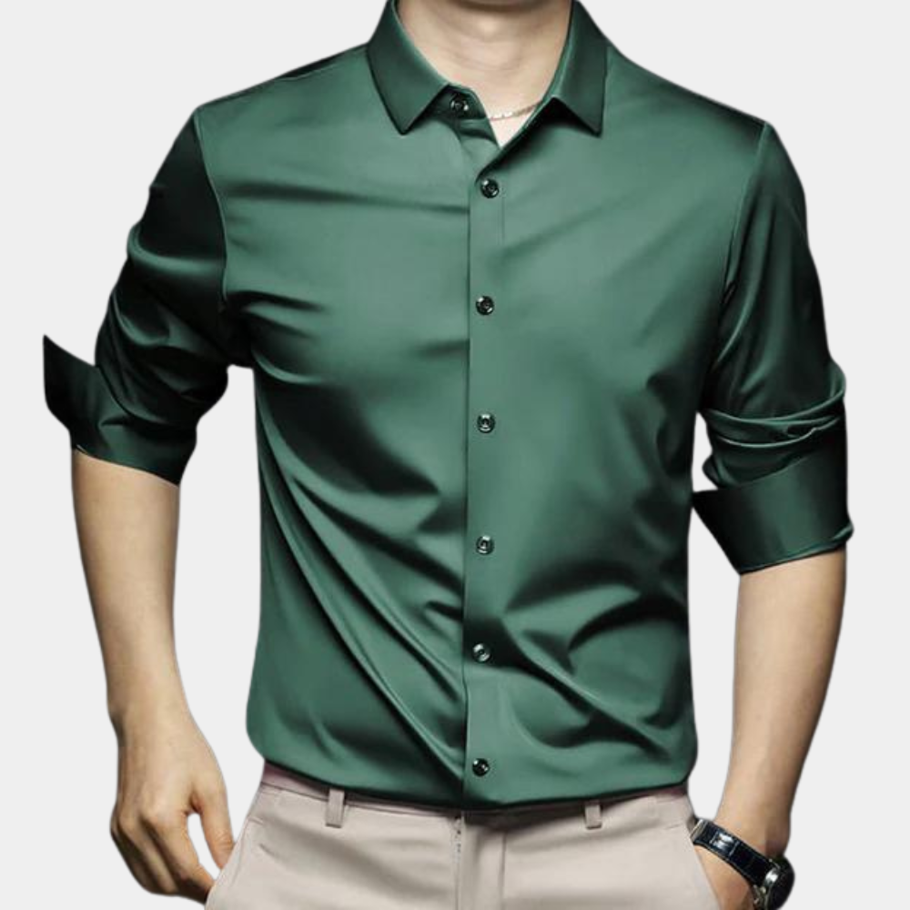 Chemise classique infroissable pour homme