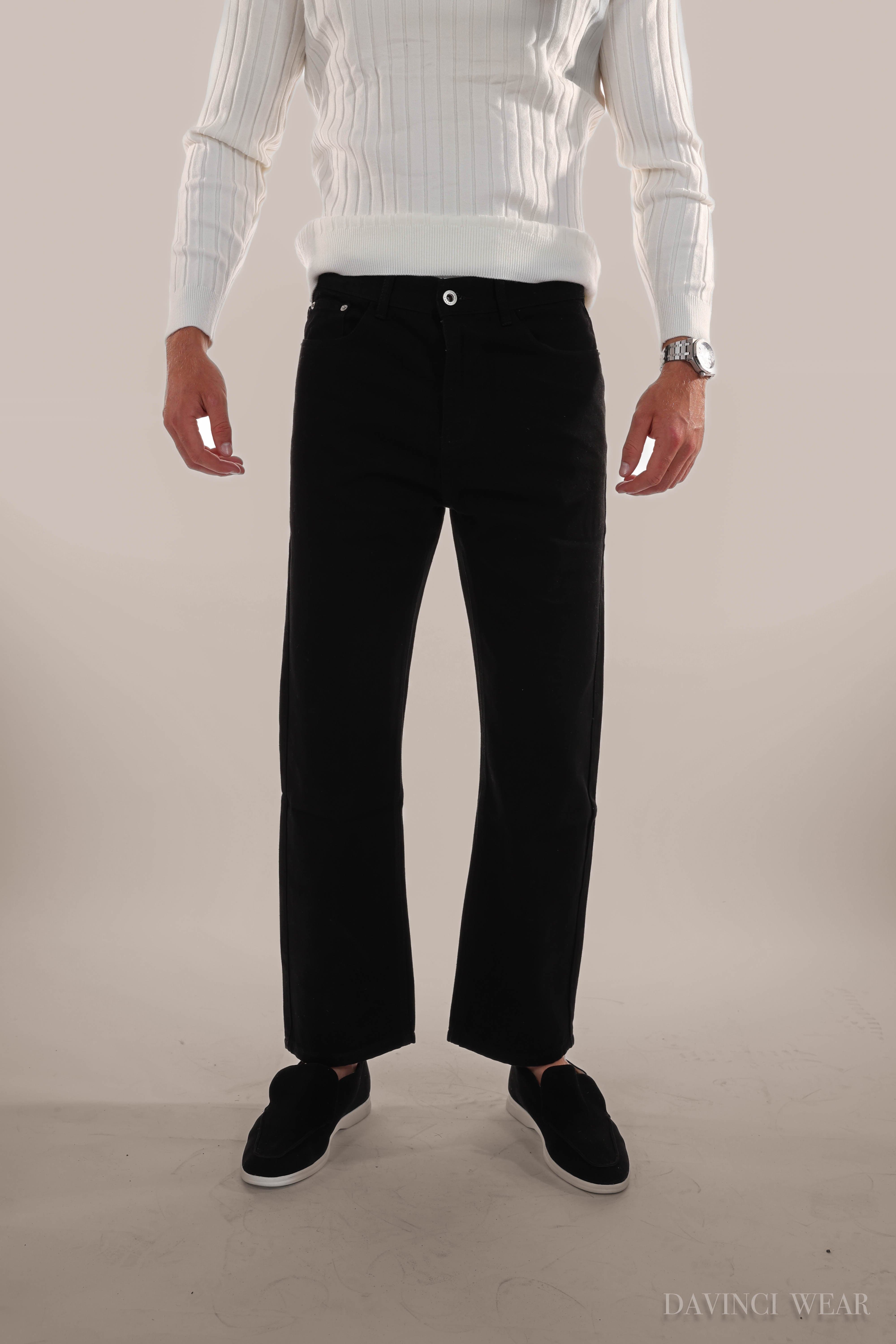 Bellachicha - Pantalon en jean noir