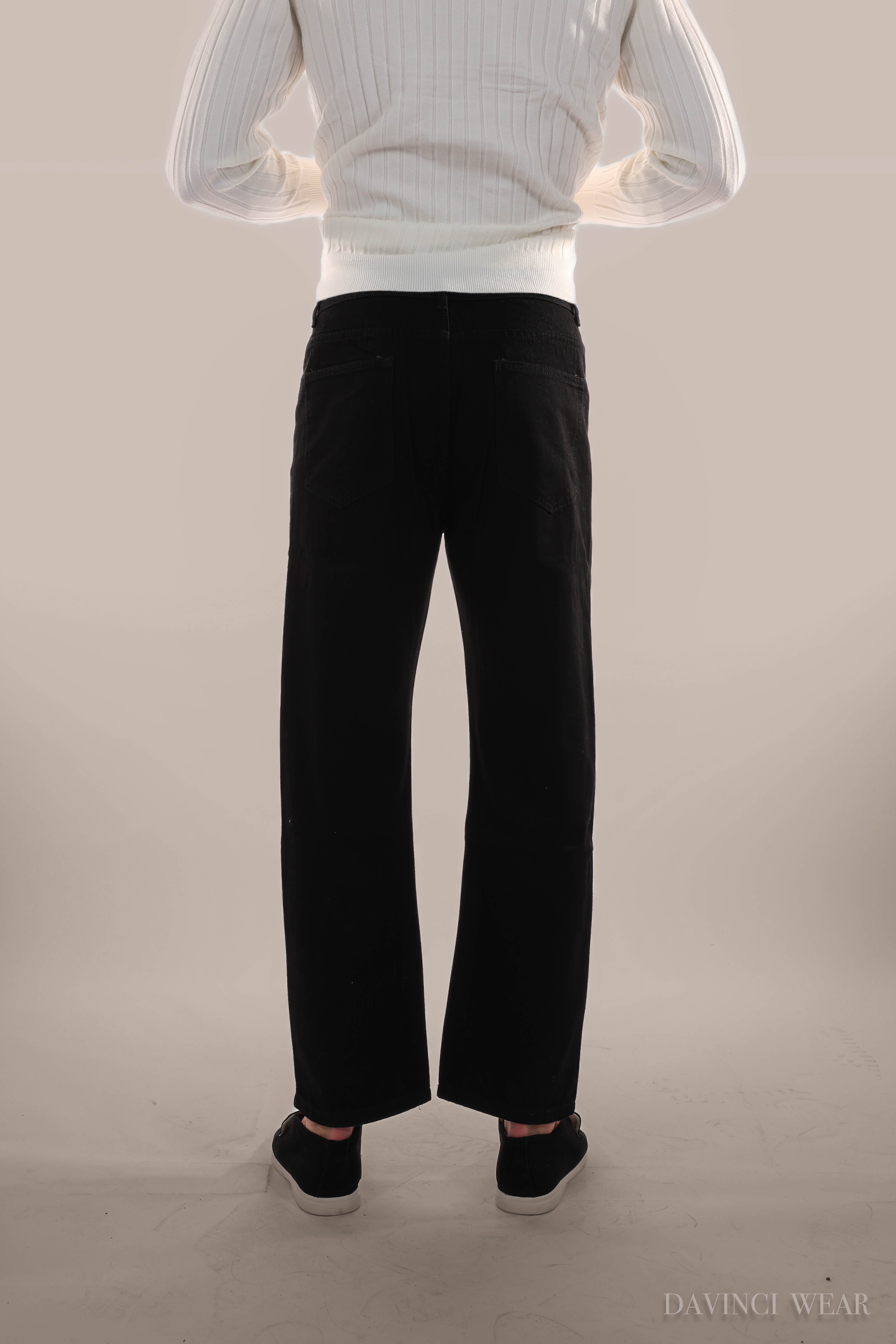 Bellachicha - Pantalon en jean noir