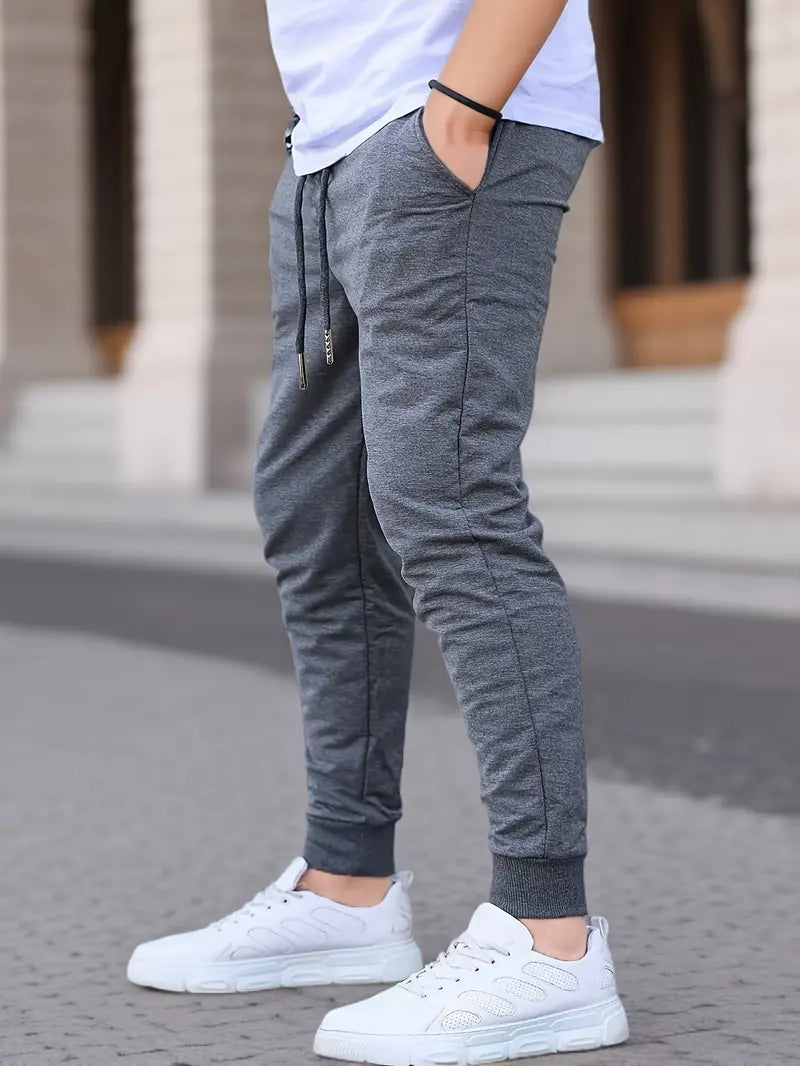 Cassian – pantalon de jogging fin avec cordon de serrage et poches pour le printemps/été