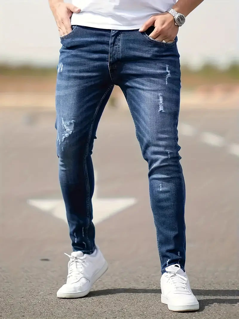 Christopher – Jean skinny déchiré pour homme