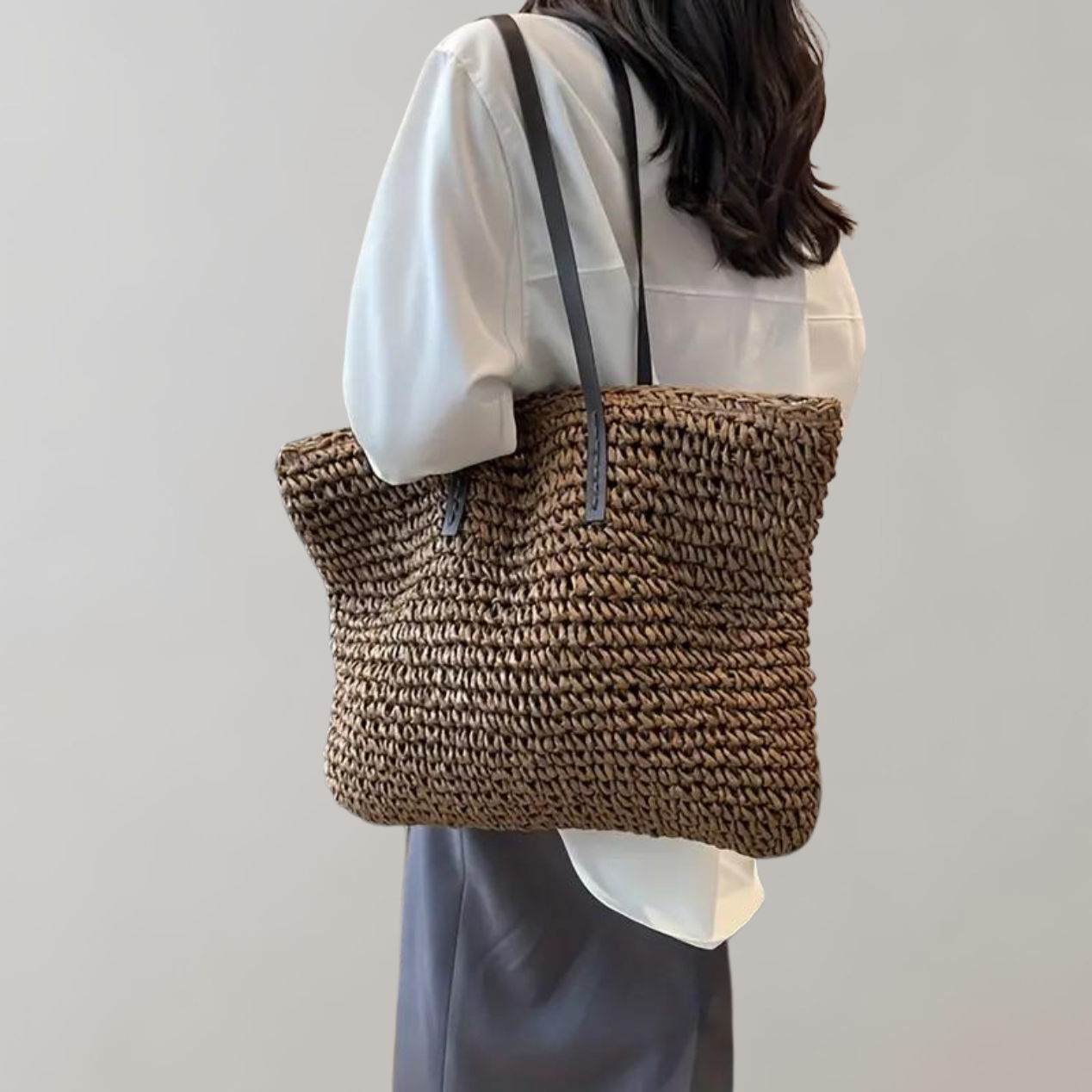 Bellachicha - große gewebte Tragetasche | Tasche im Bohemian-Beachy-Stil