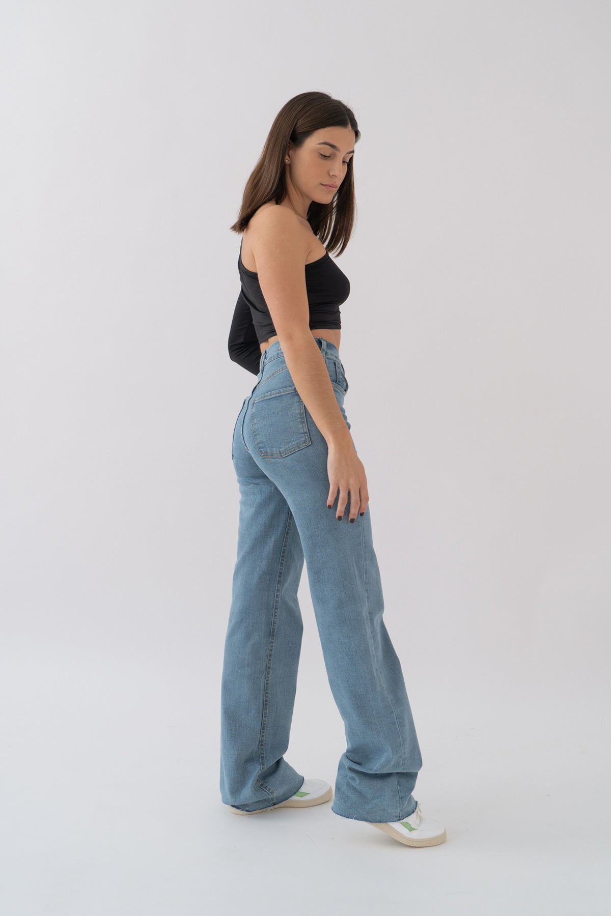 Prairie | Jean large bleu clair