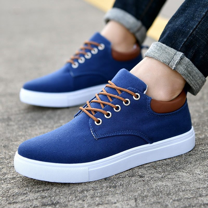 Henry - Herren Sneaker mit weißer Sohle