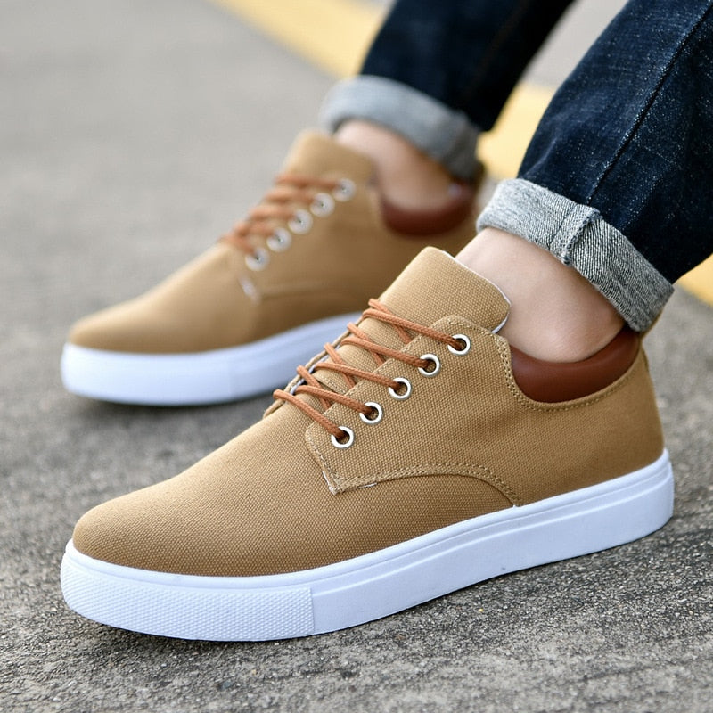 Henry - Herren Sneaker mit weißer Sohle