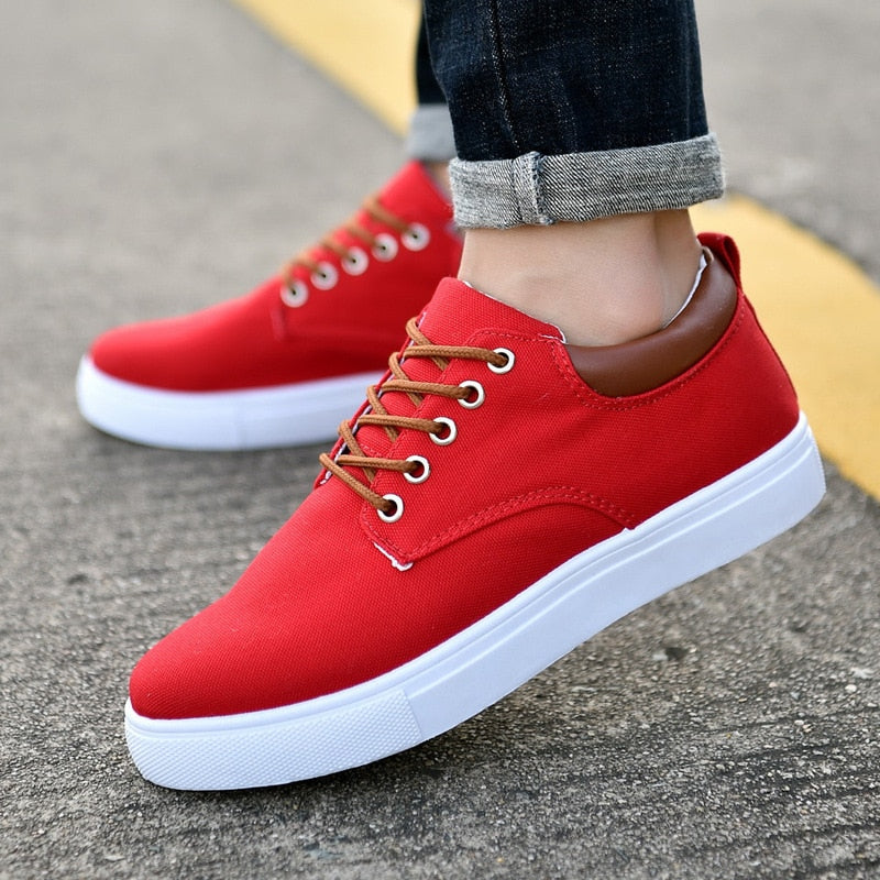Henry - Herren Sneaker mit weißer Sohle