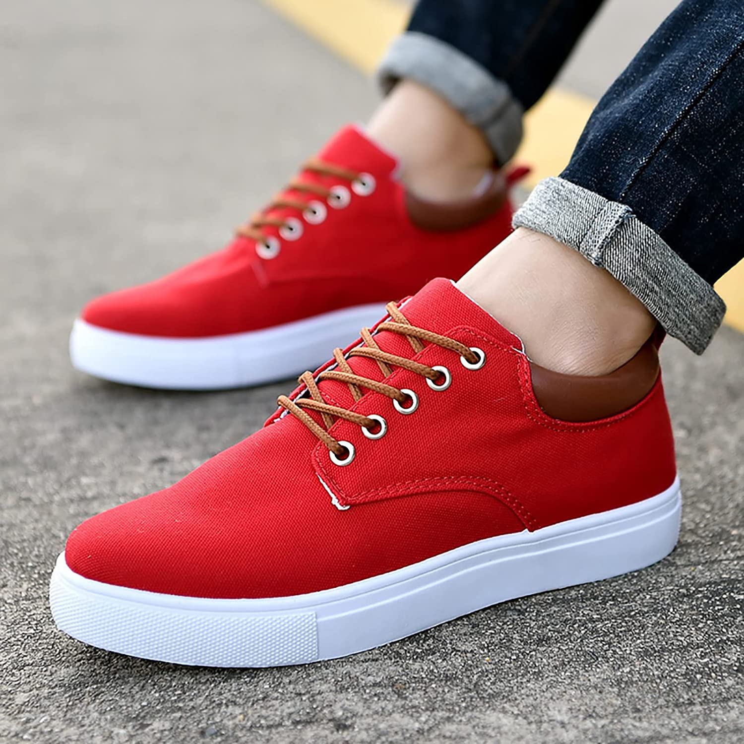 Henry - Herren Sneaker mit weißer Sohle