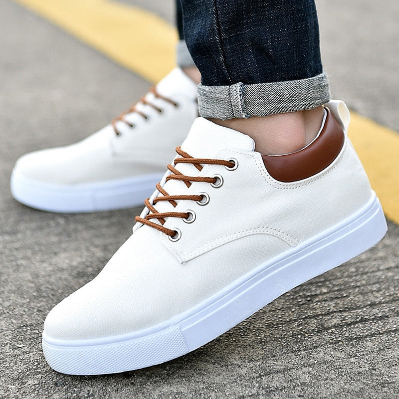 Henry - Herren Sneaker mit weißer Sohle
