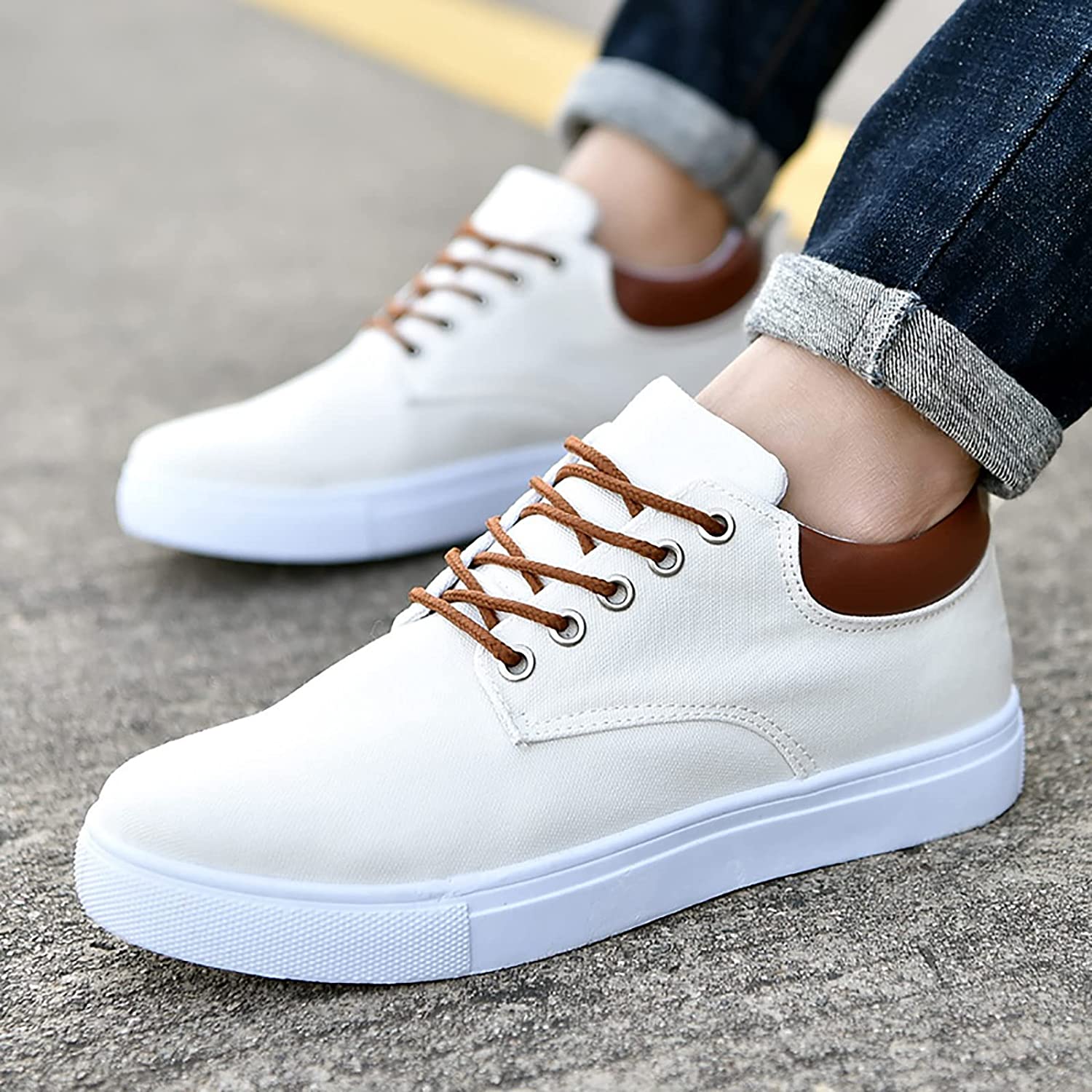 Henry - Herren Sneaker mit weißer Sohle