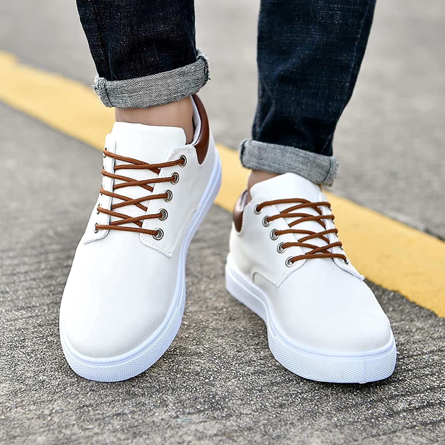 Henry - Herren Sneaker mit weißer Sohle