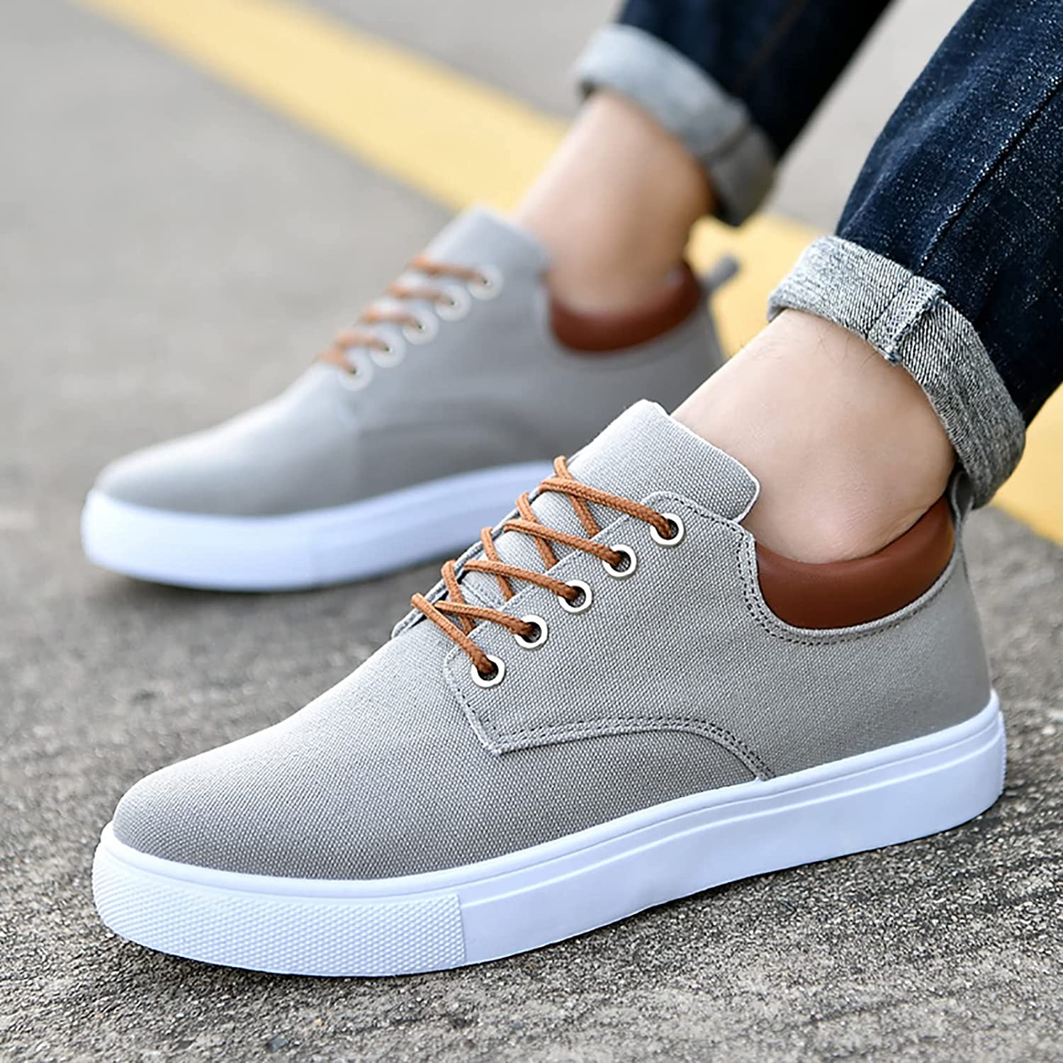 Henry - Herren Sneaker mit weißer Sohle