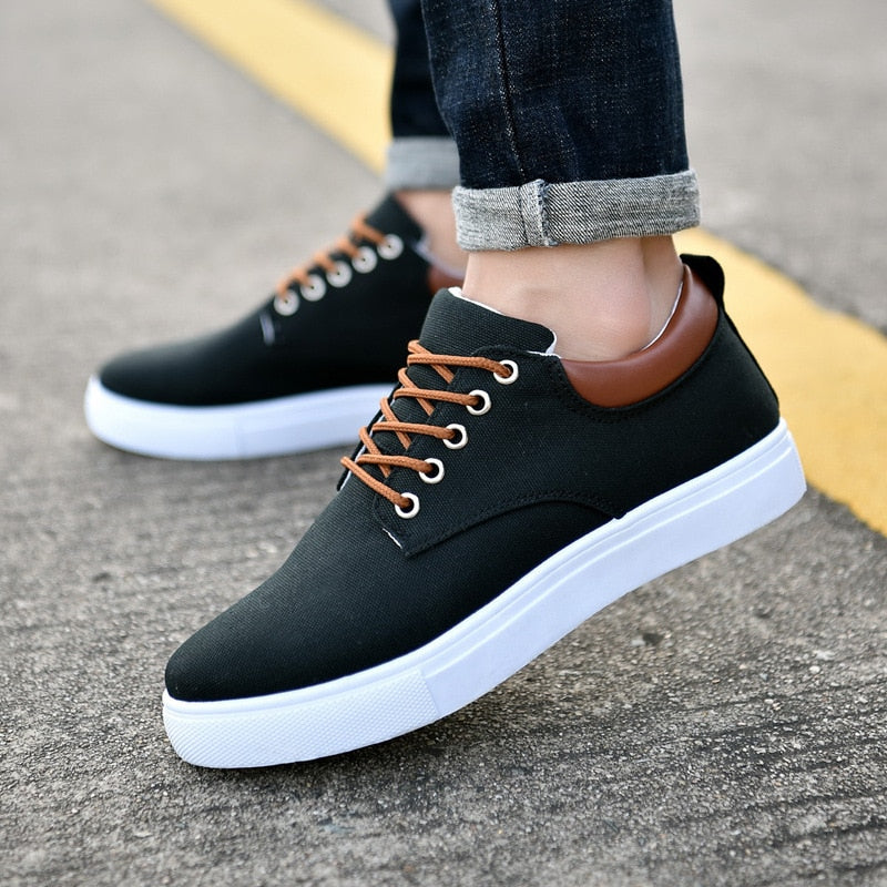 Henry - Herren Sneaker mit weißer Sohle