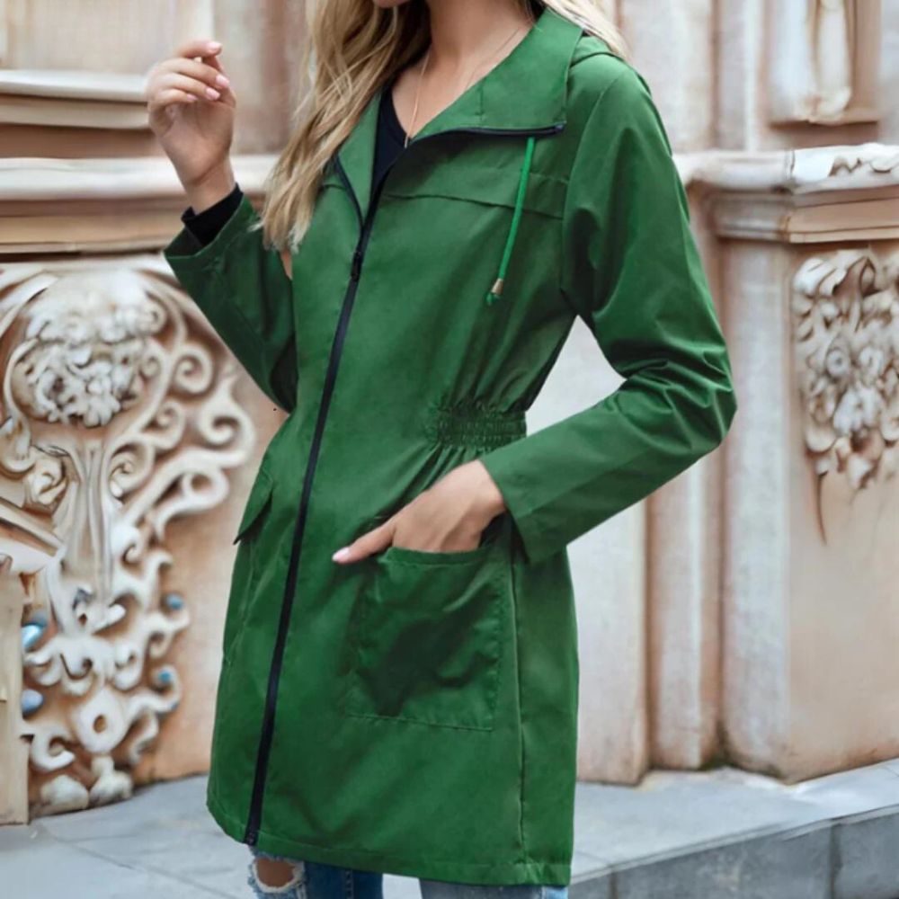 Trench-coat coupe-vent élégant pour femme - Elsa