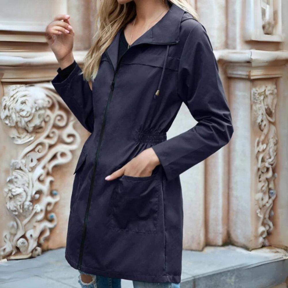 Trench-coat coupe-vent élégant pour femme - Elsa