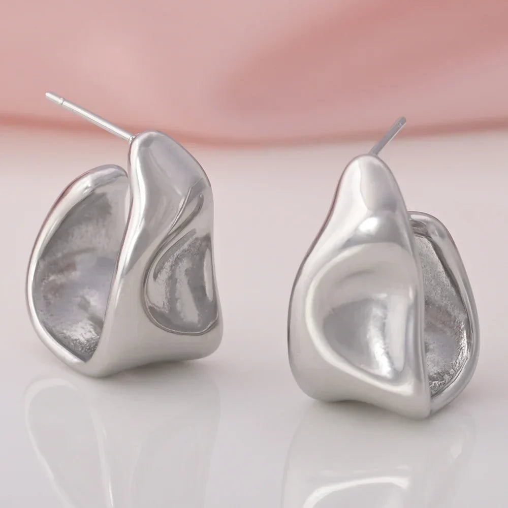 Micara - Croissants en fusion - Boucles d'oreilles