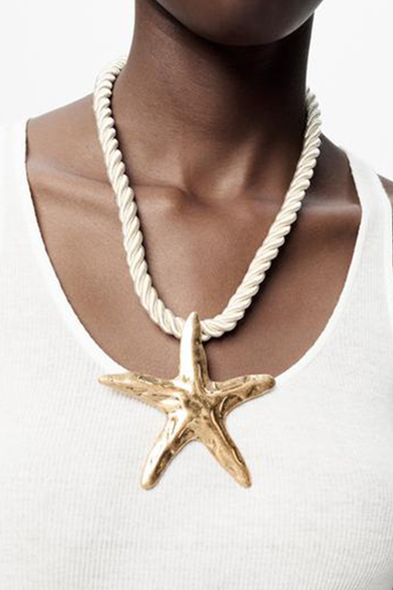Collier étoile de mer Eponine
