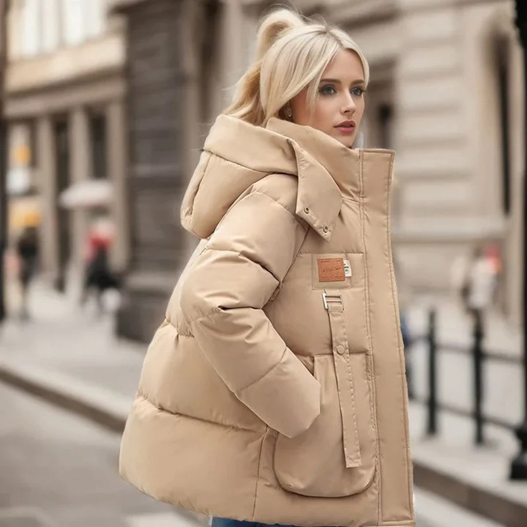 Xénos | Veste d'hiver confortable et élégante