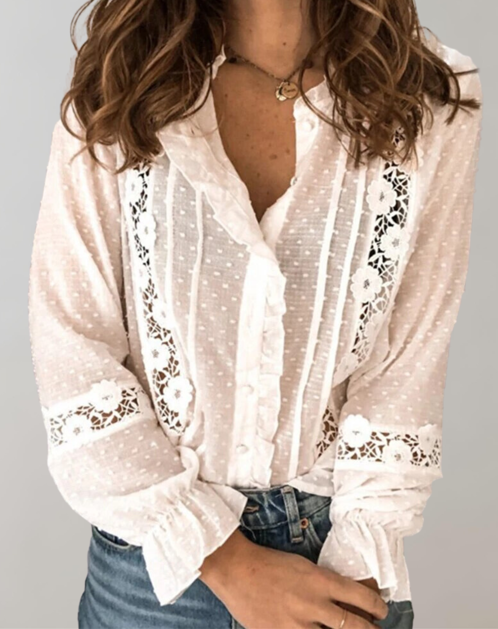 Bellachicha - Frühling Herbst Frauen Bluse Mode