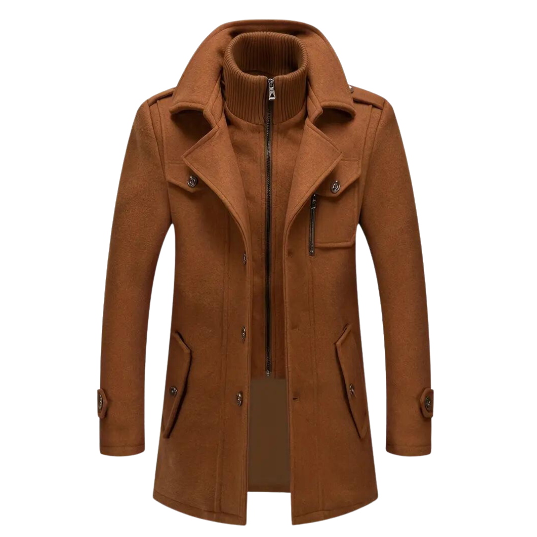Rudara | Jacke mit doppeltem Kragen