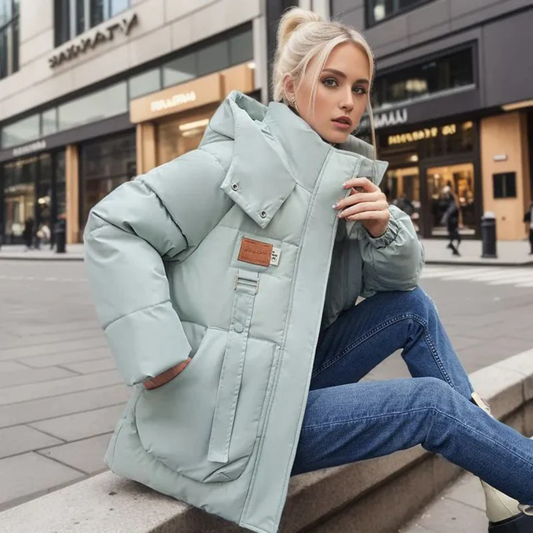 Xénos | Veste d'hiver confortable et élégante