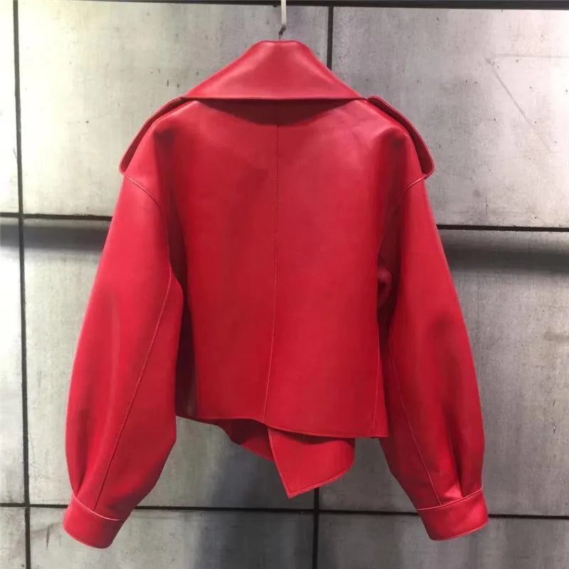 Veste en cuir élégante pour femme - Evi