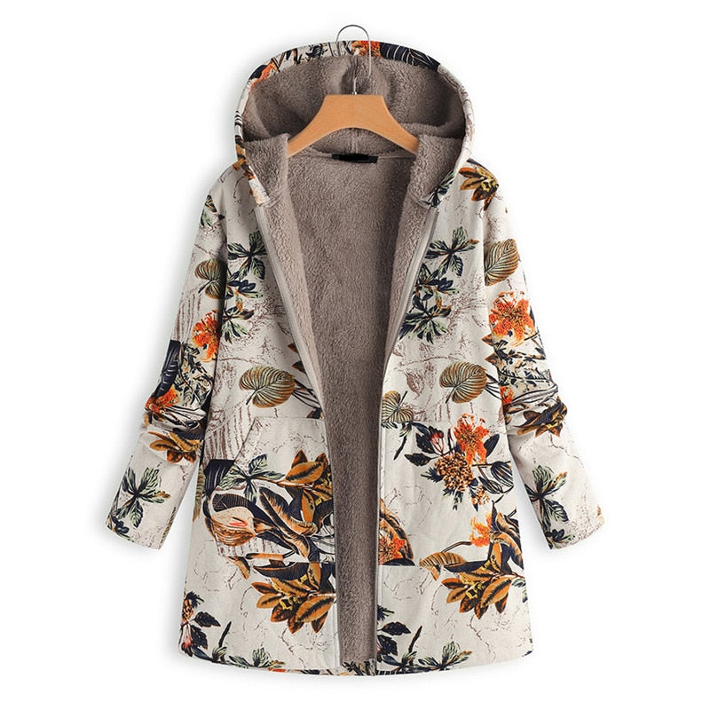 Cardigan avec fermeture éclair, capuche et doublure polaire moelleuse