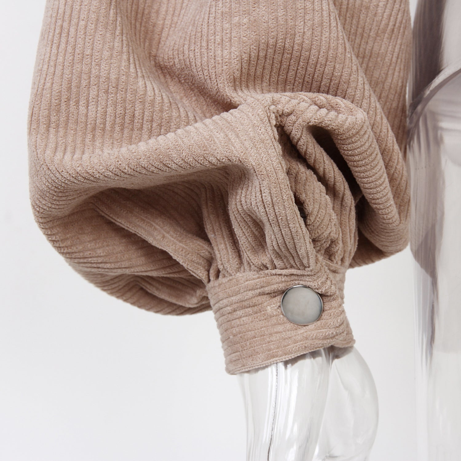 Cord Kurzjacke - Damen Kuschelige Herbstjacke